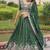 Womens New Fancy Vichitra Silk With Sequins, Zari & Thread Embroidered work Lehenga Choli,Dupatta Set