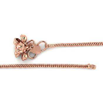 Pure copper thin anklet for women payal pajeb 2