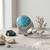 Brass silver natural turquoise firoza finger ring for men