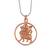 Pure copper sherawali ma durga mata pendant for men women