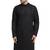 Black chikankari cotton embroidery men kurta
