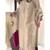 Cream embroidery pure jimmy choo fully stitched palazzo suit set
