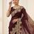  Soft Space Silk Embroidered Women's Saree With Blouse Set 