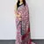 Red Color Mirror And  Latkan Pallu Border Work Satin Saree
