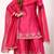 Magenta silk blend  palazzo set