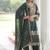 Womens new trendy faux blooming with embroidered work  kurta set