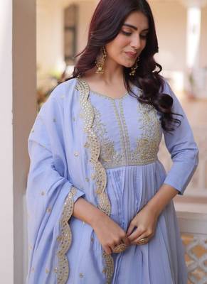 womens mul chanderi with beads embroidery-work kurta set 3
