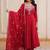 womens new  mul chanderi with beads embroidery-work kurta set