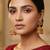 Aadita Traditional Gold-Tone Kundan Jhumka Earrings with Pink and Green Stones