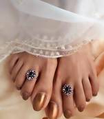 German Silver Handmade Toe Rings