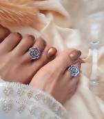 German Silver Handmade Toe Rings