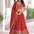 Womens New  Elegent  Vichitra Silk With Heavy Sequins & Thread Embroidered Work Lehenga Choli