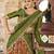 Printed Tussar Silk Lehenga Choli with Intricate Lace Work
