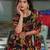 Women's Marble Floral Print Flared Lehenga Choli Set