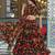 Women's Marble Floral Print Flared Lehenga Choli Set