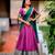 South Style Pattu Zari Woven Dola Silk Lehenga Choli