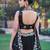 Fendi Black Sequins & Multi-Thread Floral Embroidery Lehenga Choli