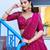 Silk bridesmaids Lehenga Choli with Sequins & Zari-Thread Work