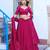 Silk bridesmaids Lehenga Choli with Sequins & Zari-Thread Work