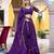 Silk bridesmaids Lehenga Choli with Sequins & Zari-Thread Work