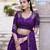 Silk bridesmaids Lehenga Choli with Sequins & Zari-Thread Work