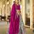 Printed Tussar Silk Lehenga Choli with Intricate Lace Work