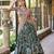 Printed Tussar Silk Lehenga Choli with Intricate Lace Work