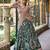 Printed Tussar Silk Lehenga Choli with Intricate Lace Work