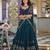 Rangoli Silk Lehenga Choli with Sequins & Thread Embroidery