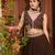 Fendi Silk Sequins & Threadwork Embroidered Lehenga Choli