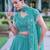 Metallic Sheen Lehenga with Intricate Zari & Beadwork