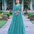Metallic Sheen Lehenga with Intricate Zari & Beadwork