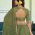 Royal Chinon Embroidered Lehenga with Sequins Detailing