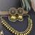 Gold Plated Alloy Antique Necklace with Jhumkas