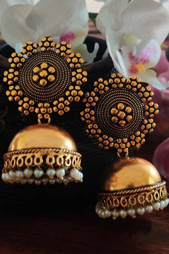Golden Jhumka