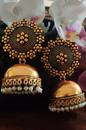 Golden Jhumka
