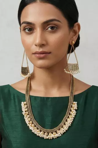 Gold necklaces