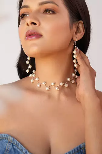 Silver necklaces