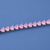 Pink Heart Cut Moissanite Tennis Bracelet, 925 Sterling Silver, Romantic Jewelry