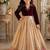 Maroon embroidered work kids party wear look kids lehenga choli