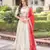 off white silk embroidered lehengas