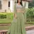 light olive georgette plain lehengas