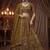 mehendi net embroidered lehengas