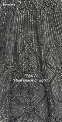 black net embroidered lehengas 4