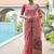 Pink color chanderi cotton resham weaving party wear saree