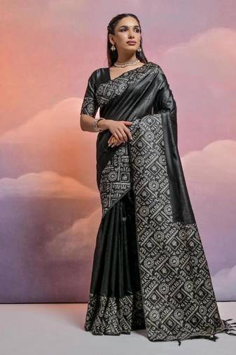 Back color banglori handloom raw silk waving saree