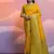 Musturd color banglori handloom raw silk waving saree