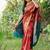 Maroon color banarasi katan silk zari weaving pattu saree