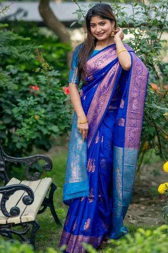 banarasi katan silk zari weaving pattu saree