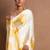 Yellow original japan devsena satin saree japan satin digital print blouse